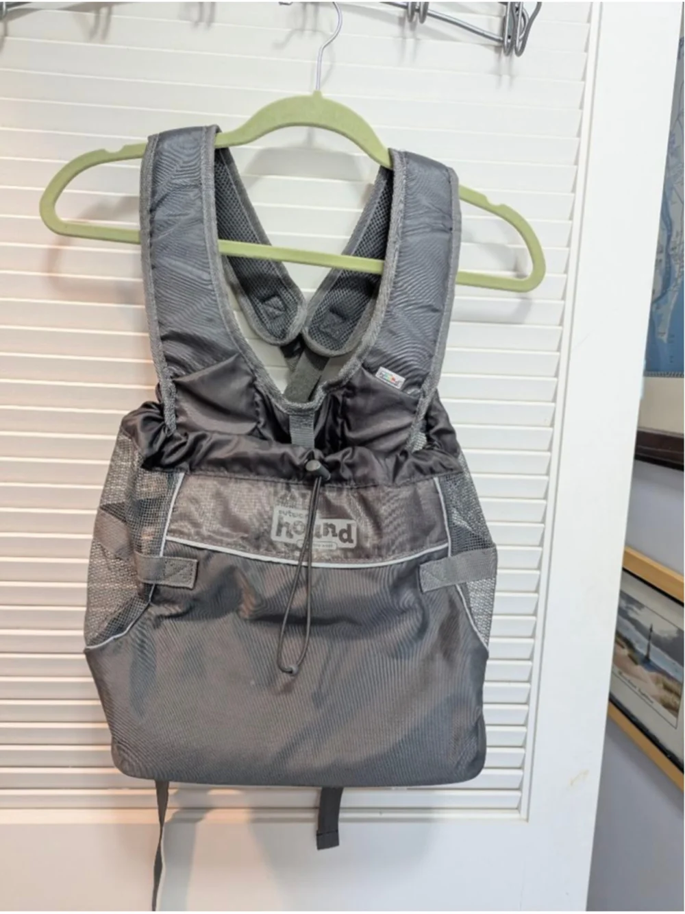 Outward Hound Small Dog Backpack Carrier Gray Pet Travel Carrier SM
